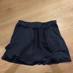Navy Tuckernuck Navy Blue Tennis Skirt - Navy and Trellis 14 Inch Ruffle Skirt